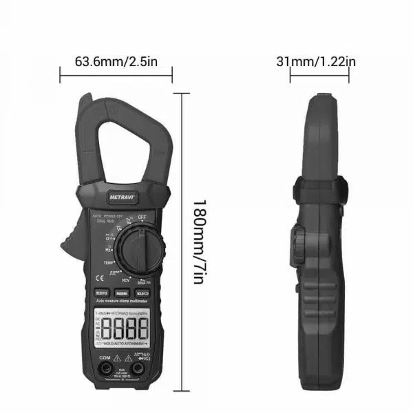Digital Clamp Meter. Model: DT-725 - Image 2
