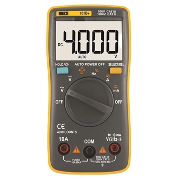 MECO - 3-3/4 DIGIT 4000 COUNT AUTORANGING POCKET SIZE - MODEL : 101B+