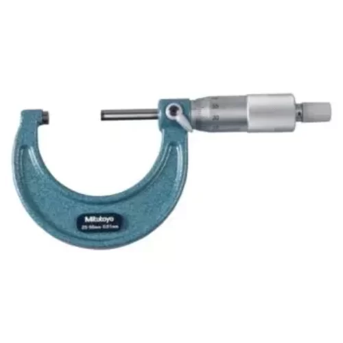 MITUTOYO 103-138 OUTSIDE MICROMETER WITH RATCHET STOP 25-50MM