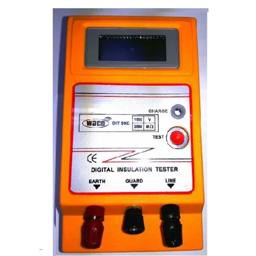 Waco Single Range Digital Insulation Tester, Rated Voltage 1000V, Insulation Range 200M?? DIT 99E