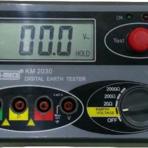 KUSAM- MECO-DIGITALl EARTH RESISTANCE TESTER -MODEL: KM2030