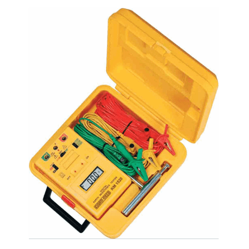 KUSAM- MECO-DIGITALl EARTH RESISTANCE TESTER -MODEL: KM 1520