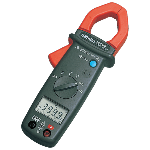 SANWA – DIGITAL CLAMP METER (400A AC/DC) -MODEL-DCM400AD