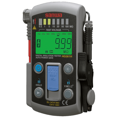 SANWA – HYBRID MQ+CLAMP METER (125/250/500 V)-MODEL-HG561H