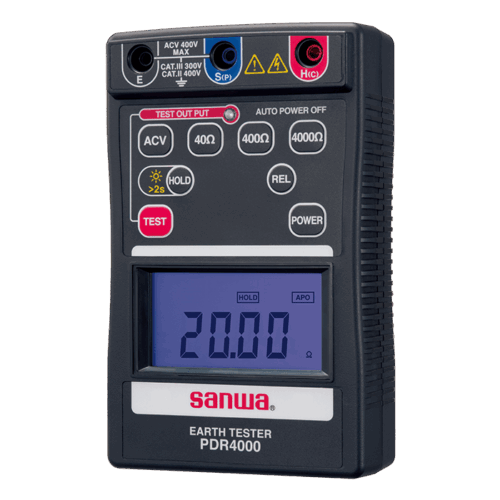 SANWA – DIGITAL EARTH TESTER- MODEL-PDR4000