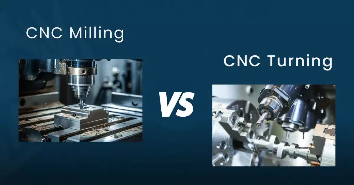 CNC Milling Vs CNC Turning