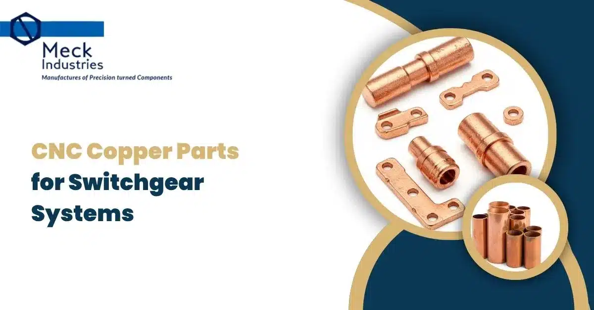 CNC Copper Parts For Switchgear Systems